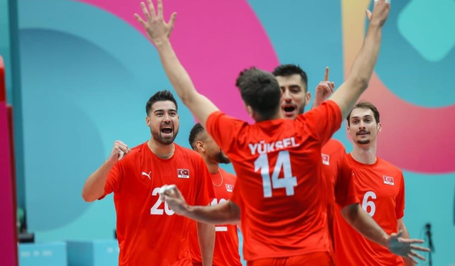 Erkek Voleybol Milli Takımı, galibiyetle başladı