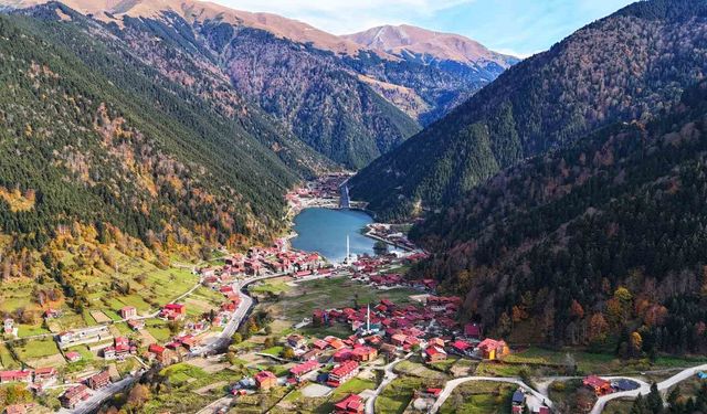 Uzungöl’de sonbaharın en güzel hali