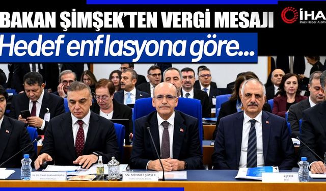 Bakan Şimşek'ten vergi mesajı (Video)