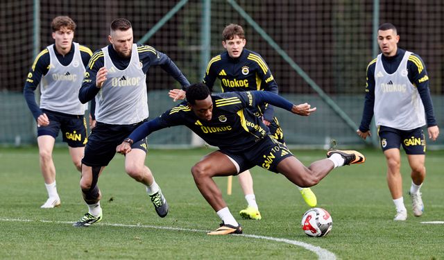 Fenerbahçe, Konyaspor maçı hazırlıklarını tamamladı
