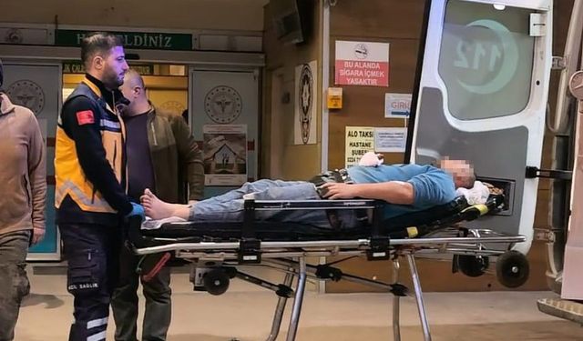 Asansör montajı yapan tekniker elektrik akımına kapıldı