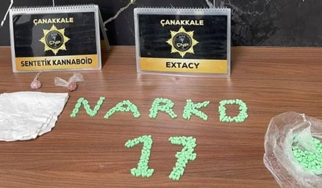 Çanakkale’de uyuşturucu operasyonu: 6 tutuklu