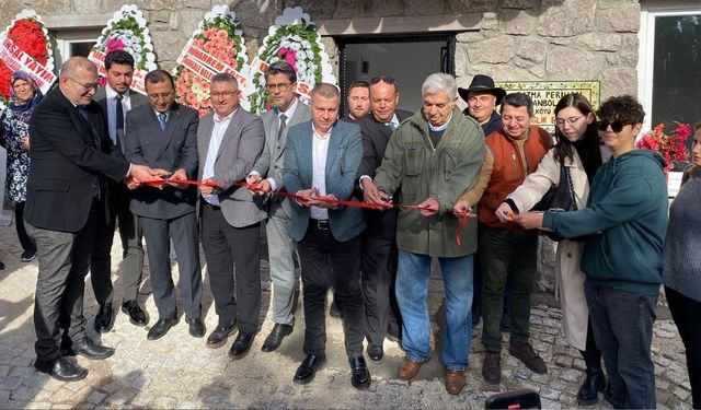 Babakale’de yapımı tamamlanan Sağlık Evi törenle hizmete açıldı