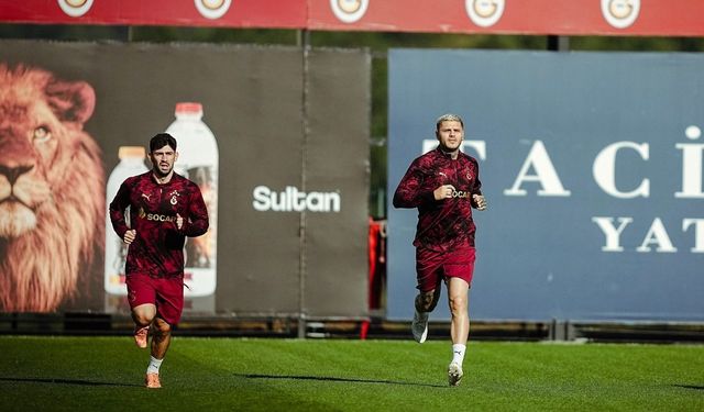 Galatasaray, Monaco maçı hazırlıklarına başladı