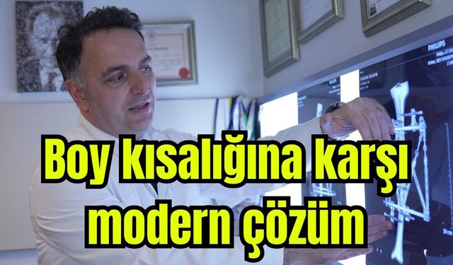 Boy kısalığına karşı modern çözüm
