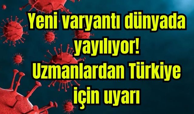 Yeni varyantı dünyada yayılıyor, uzmanlardan Türkiye için uyarı