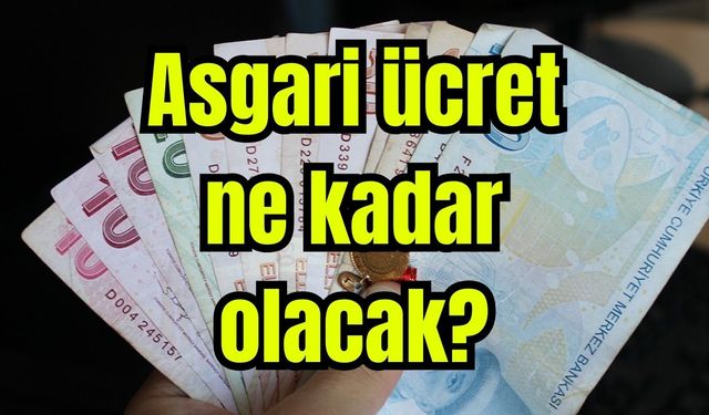 Asgari ücret ne kadar olacak?