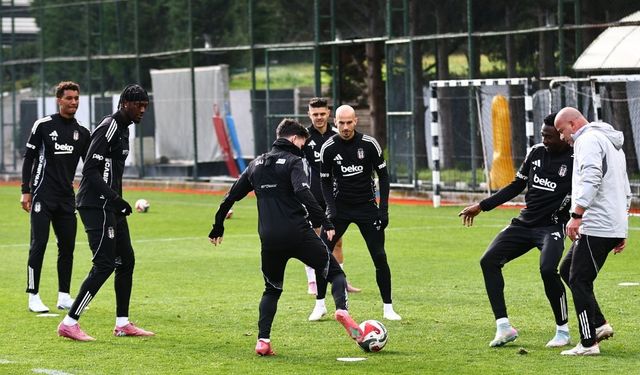 Beşiktaş, Trabzonspor maçı hazırlıklarını tamamladı