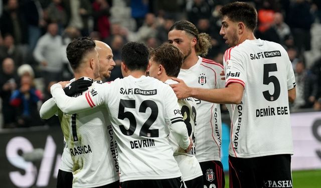 Süper Lig'in ilk yarısında Beşiktaş'ta öne çıkanlar