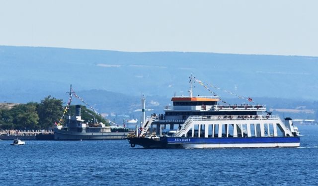 Çanakkale'de yarınki bazı feribot seferleri iptal edildi