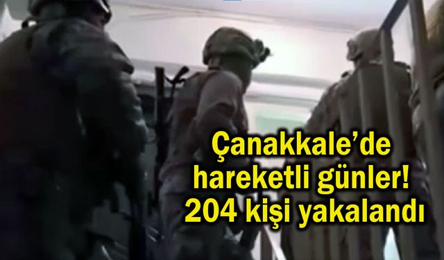 Çanakkale’de hareketli günler (Video)