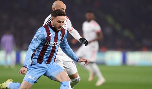6 gollü maçta Trabzonspor ile Beşiktaş yenişemedi