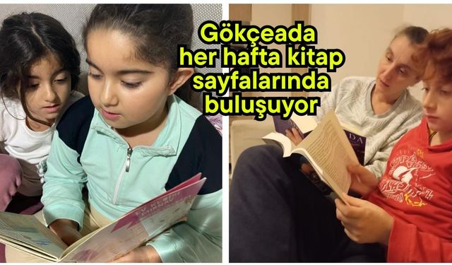 Gökçeada her hafta kitap sayfalarında buluşuyor
