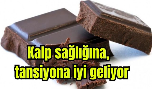 Kalp sağlığına ve tansiyona iyi geliyor