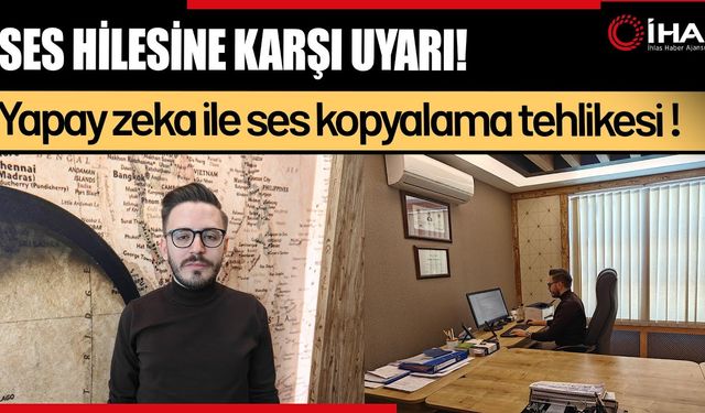 Yapay zeka ile ses dolandırıcılığına dikkat! (Video)