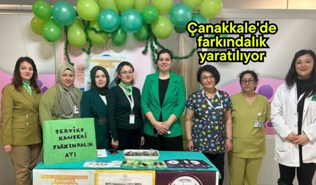 Çanakkale'de farkındalık yaratılıyor