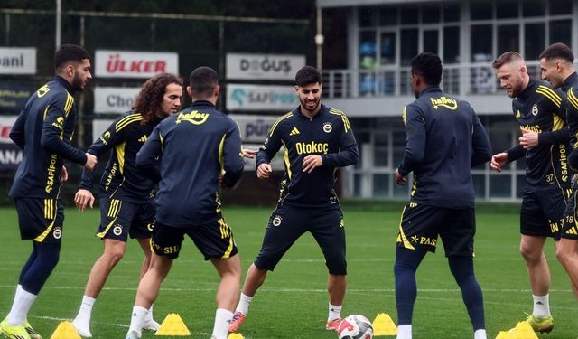 Fenerbahçe'de Trabzonspor maçı hazırlıkları tamamlandı