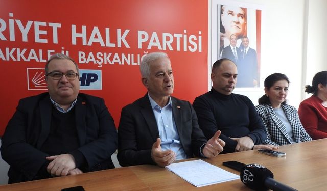 Çanakkale Milletvekili Güneşhan önemli açıklamalar