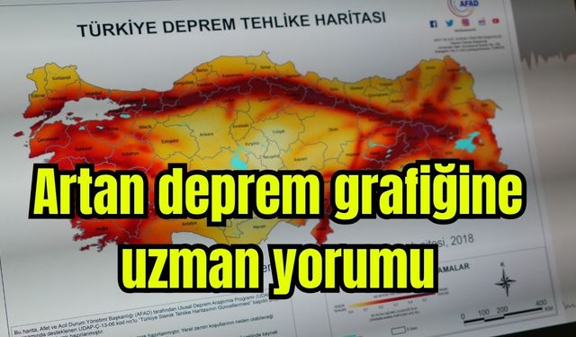 Artan deprem grafiğine uzman yorumu (Video)
