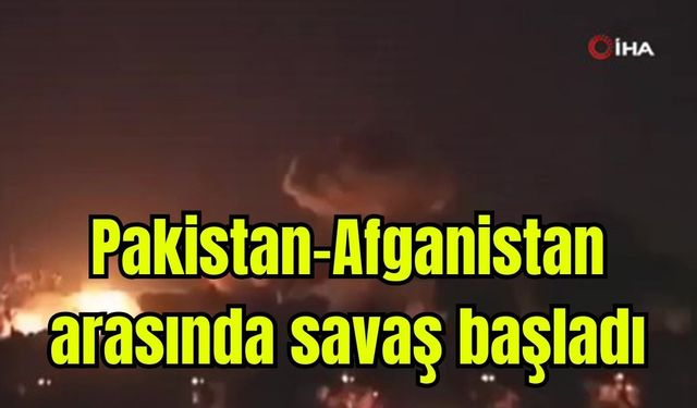 Pakistan-Afganistan arasında savaş başladı (Video)