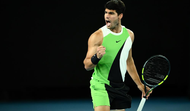 Avustralya Açık'ta kazanan Carlos Alcaraz oldu