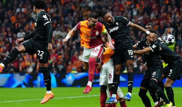 UEFA Şampiyonlar Ligi: Galatasaray: 5 - Juventus: 2