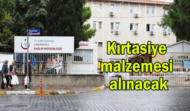 Kırtasiye malzemesi alınacak