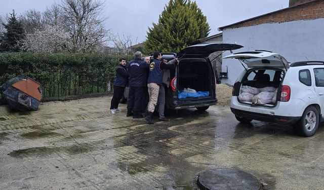 Satışa hazır 306 kilo at eti yakalandı