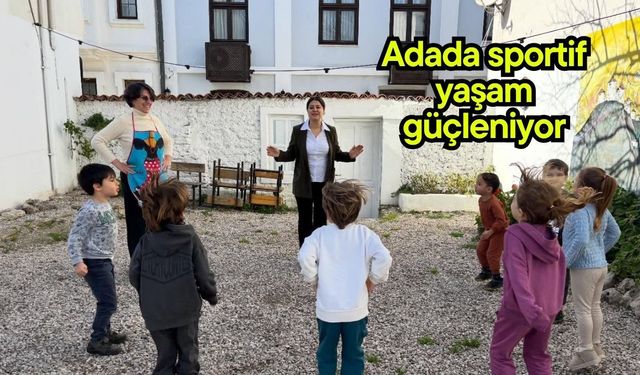 Adada sportif yaşam güçleniyor