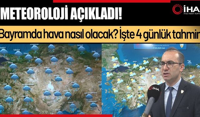 Bayramda Hava Nasıl Olacak? İşte 4 Günlük Tahmin (Video)