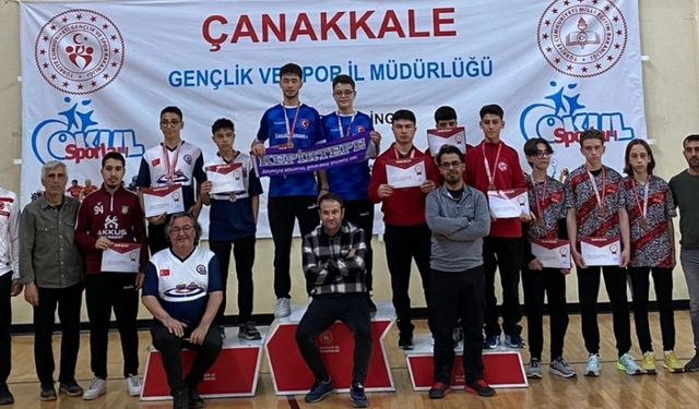 Çanakkale’de Gençler Floor Curling Bölge Müsabakaları sona erdi
