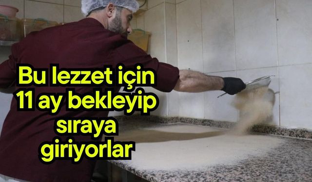 Bu lezzet için 11 ay bekleyip sıraya giriyorlar (Video)