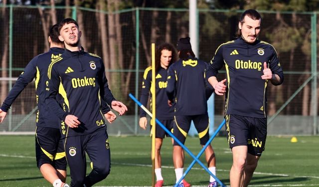 Fenerbahçe, Gaziantep FK maçı hazırlıklarını tamamladı