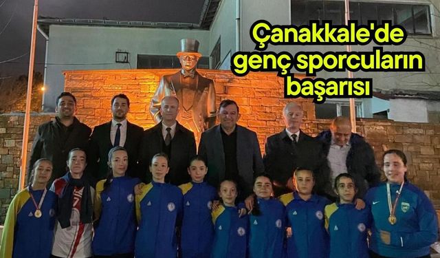 Çanakkale'de genç sporcuların başarısı