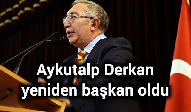 Aykutalp Derkan yeniden başkan oldu