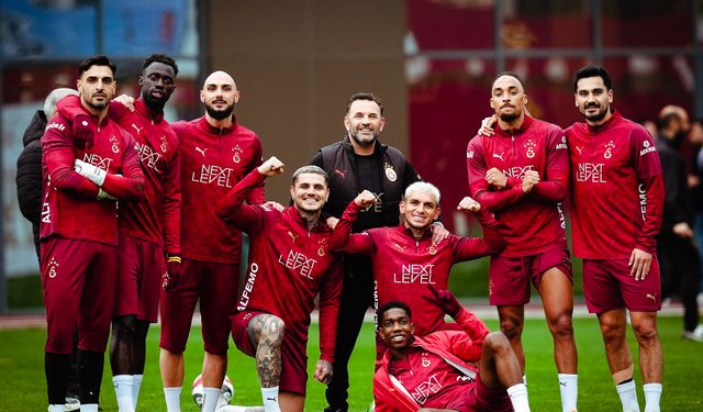 Galatasaray, Trabzonspor maçı hazırlıklarını sürdürdü