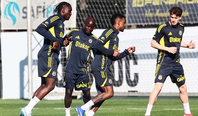 Fenerbahçe, Beşiktaş maçı hazırlıklarını sürdürdü