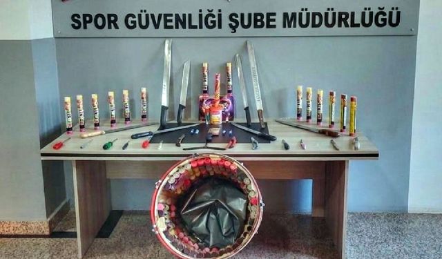 Deplasman otobüsünden çıkanlar şok etti