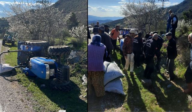 Bacağı traktörün altında kalan sürücü hayatını kaybetti