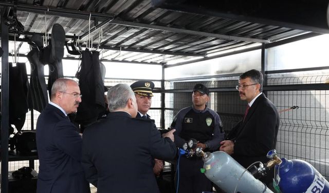 İçişleri Bakan Yardımcısı Çelik Çanakkale'de incelemelerde bulundu