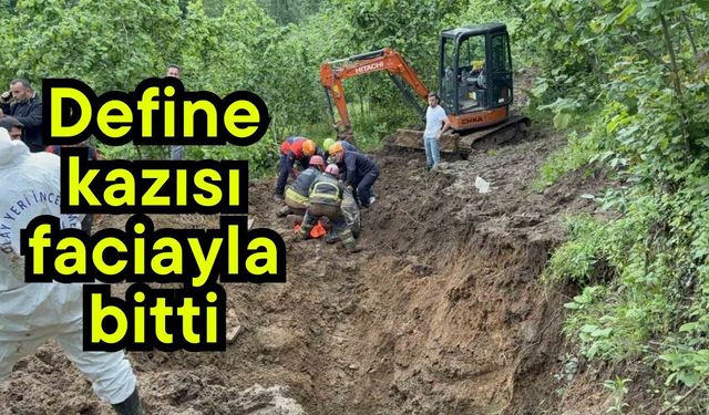 Define kazısı faciayla bitti