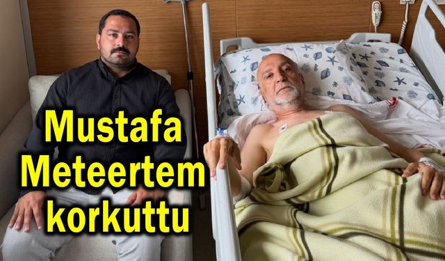 Çanakkale'de Mustafa Meteertem korkuttu