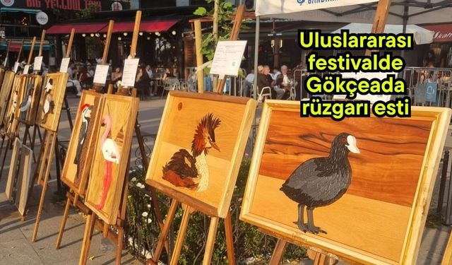 Uluslararası festivalde Gökçeada rüzgarı esti