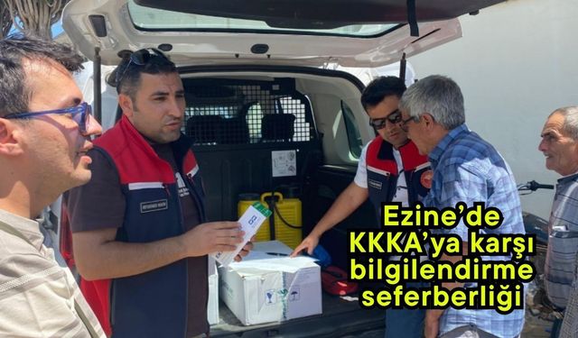 Ezine’de KKKA’ya karşı bilgilendirme seferberliği