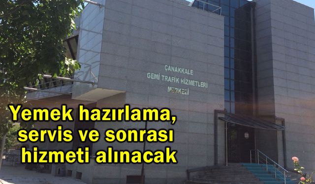 Yemek hazırlama, servis ve sonrası hizmeti alınacak