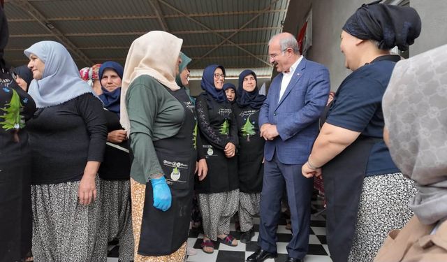 Çanakkale'nin 53 yıllık Pıtıreli Köyü Tarımsal Kalkınma Kooperatifine ziyaret