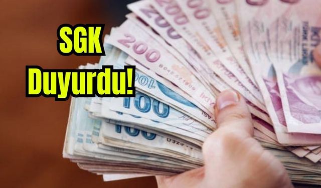 Emekli zam farklarının ödeneceği tarih belli oldu!