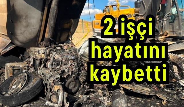 2 işçi hayatını kaybetti