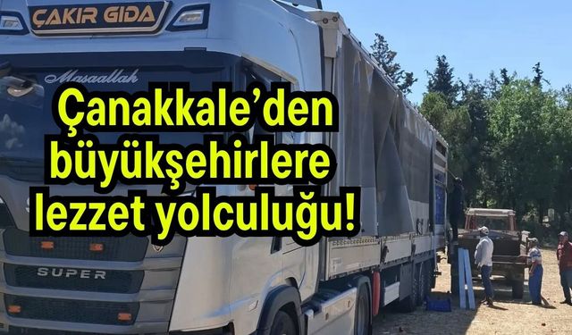 Çanakkale’den büyükşehirlere lezzet yolculuğu!