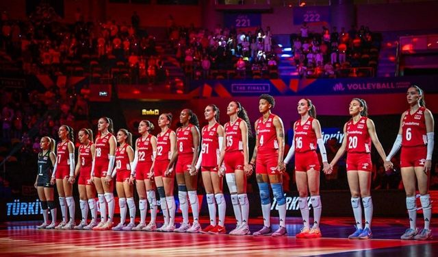 A Milli Kadın Voleybol Takımı, Milletler Ligi'nde finale yükseldi